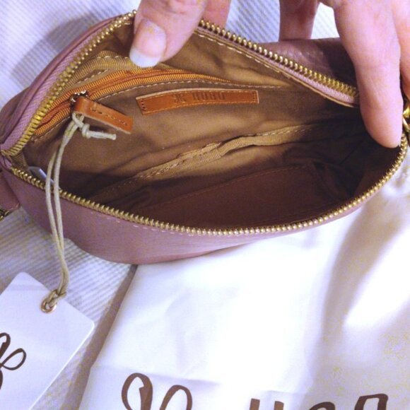 Hobo Fern Leather Belt Bag in Mauve, NWT - Picture 3 of 6